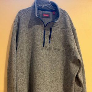 Men's IZOD quarter zip knit sweater XXL
